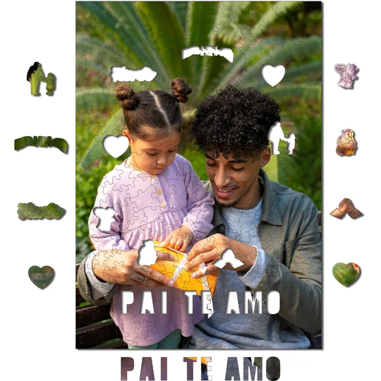 Presente Dia dos Pais Personalizado com Foto